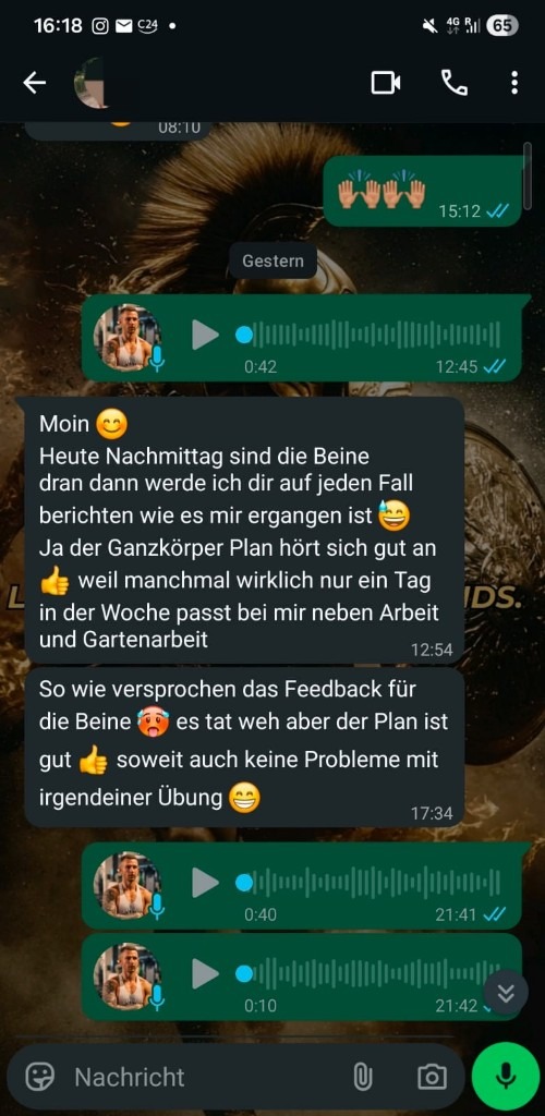 WhatsApp Kundenfeedback – anonymisiert 7